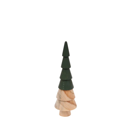 PINE TWO-TONED TREE (FOREST GREEN)