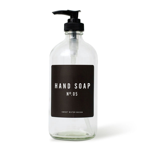GLASS HAND SOAP (BLACK LABEL)
