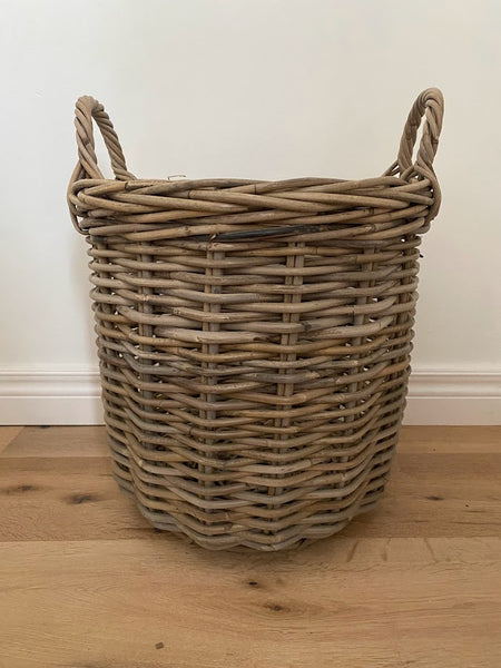 RATTAN STORAGE BASKET