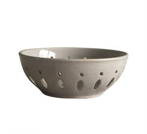 STONEWARE BERRY BOWLS (3COLOURS)