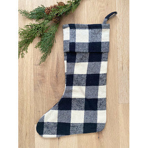 COTTON STOCKING (BUFFALO PLAID)