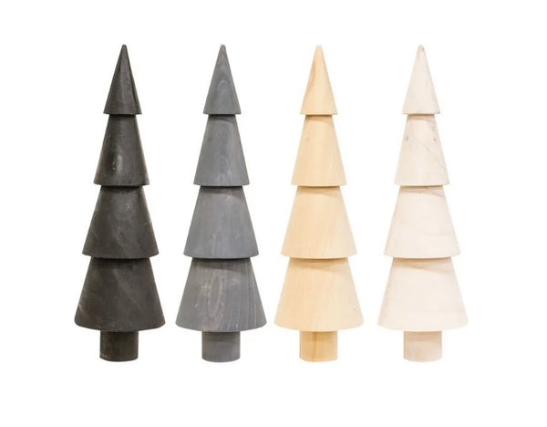 WOODEN TREE GREY (3 SIZES)