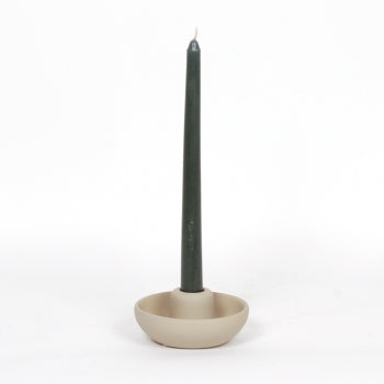 TAPER CANDLE HOLDER (TAUPE)
